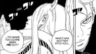 Momoshiki doesn't understand why Boruto was seeking him (Image Source: VIZ)